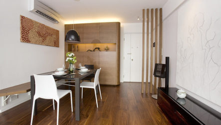 Appartement minimaliste par Clifton Leung