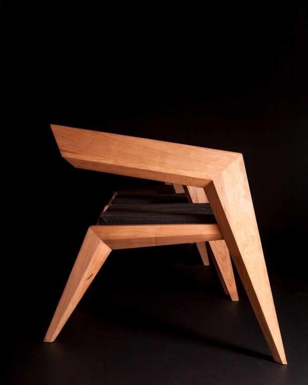 Dans le style du minimalisme avant-gardiste : fauteuil 2R par Sien 4 studio