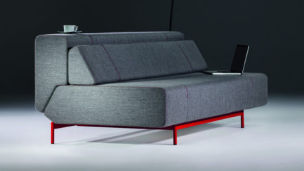 Canapé multifonctionnel confortable et moderne Pil-low du studio Redesign