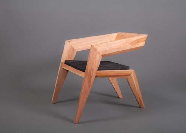 Dans le style du minimalisme avant-gardiste : fauteuil 2R du studio Sien 9
