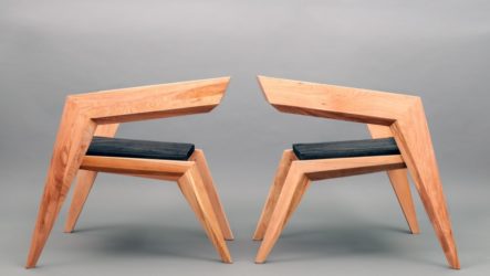 Dans le style du minimalisme avant-gardiste : fauteuil 2R par Sien studio