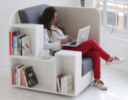 Mobilier de la semaine : chaise de bureau de lecture modulable et multifonctionnelle