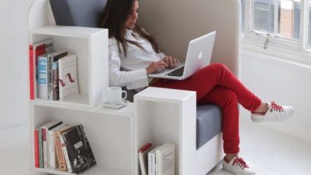 Mobilier de la semaine : chaise de bureau de lecture modulable et multifonctionnelle