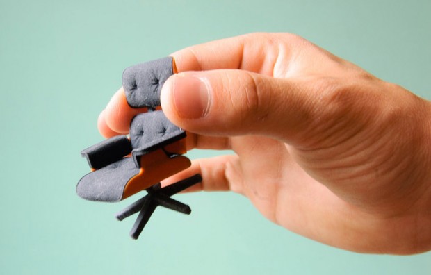 L'iconique chaise Eames en miniature