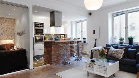 Intérieur de la semaine : petit appartement en Suède