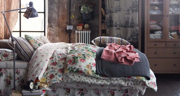 Linge de lit style Shabby Chic