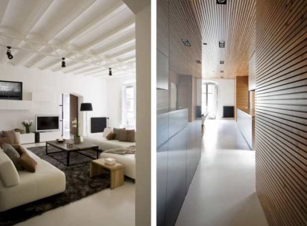 Design d'appartement intéressant à Barcelone 4