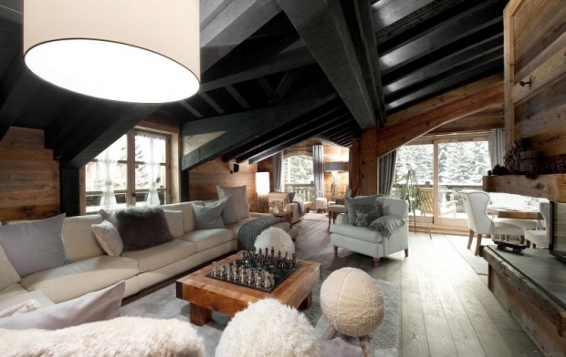 Intérieur de la semaine : Chalet à Courchevel