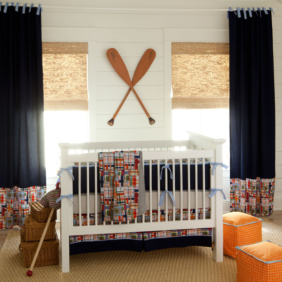 Style marin à l'intérieur de la chambre des enfants