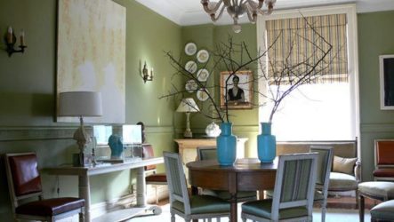 Esthétique unique - couleur olive à l'intérieur