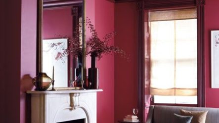 Couleur fuchsia à l'intérieur de votre maison