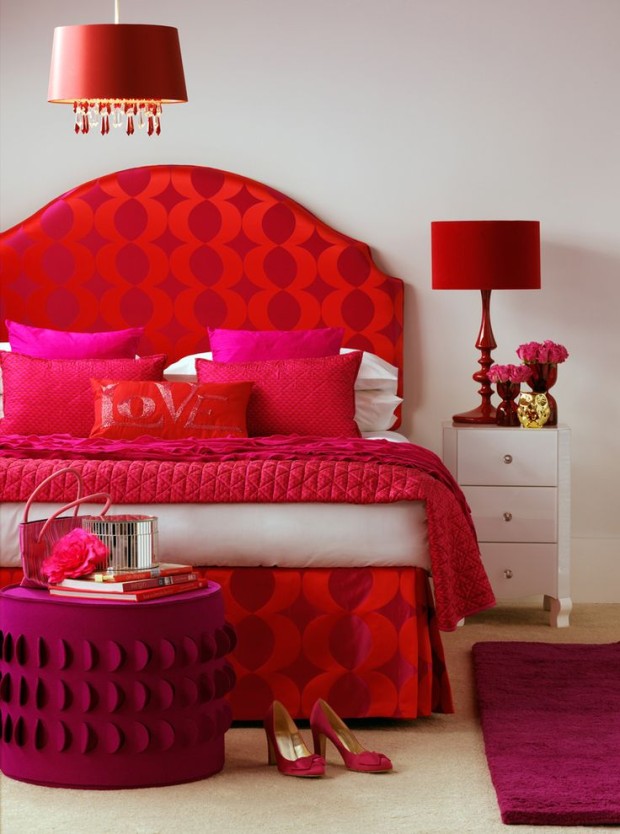 chambre rouge