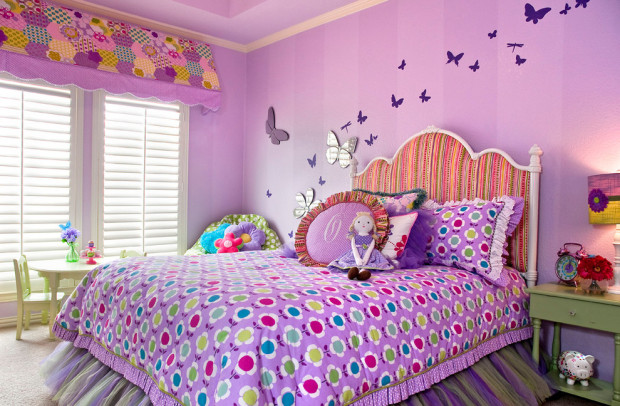 chambre violette