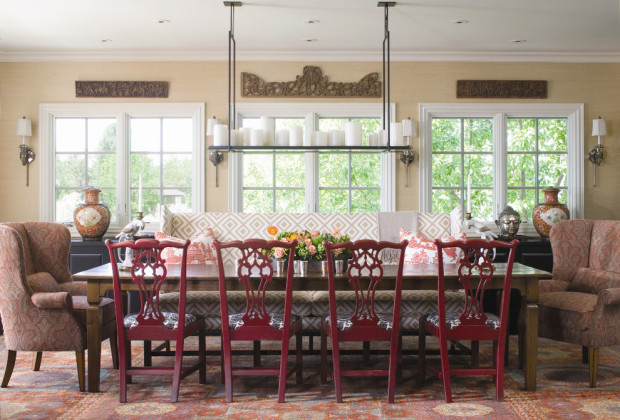 chaises de cuisine belles et confortables