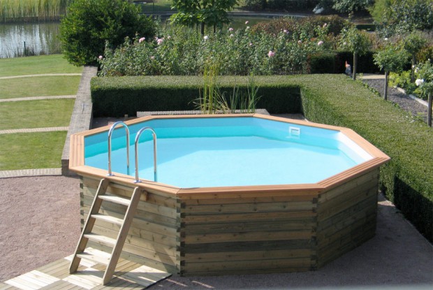 Piscine à la campagne