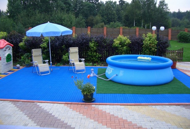 Piscine à la campagne