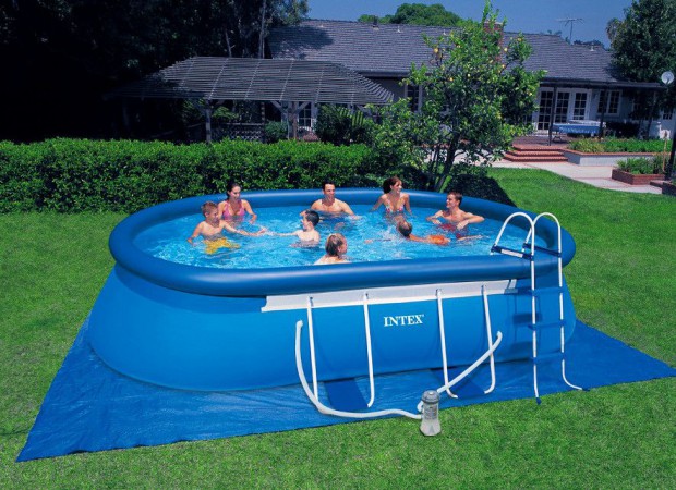 Piscine à la campagne