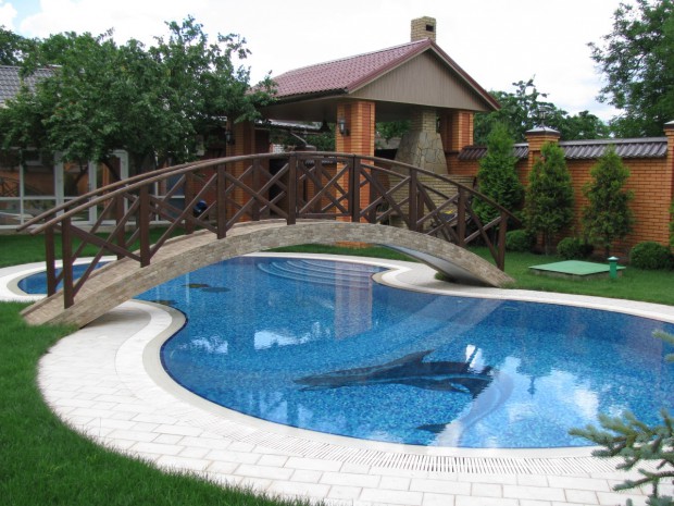 Piscine à la campagne