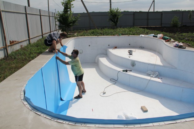 Piscine à la campagne