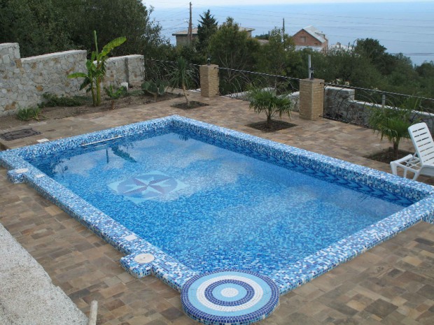 Piscine à la campagne