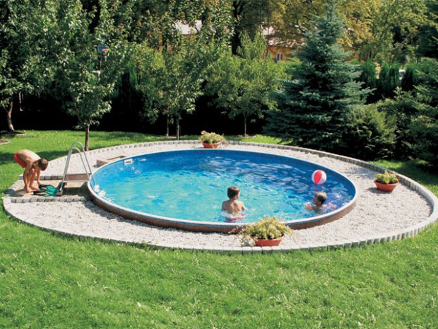 Piscine à la campagne