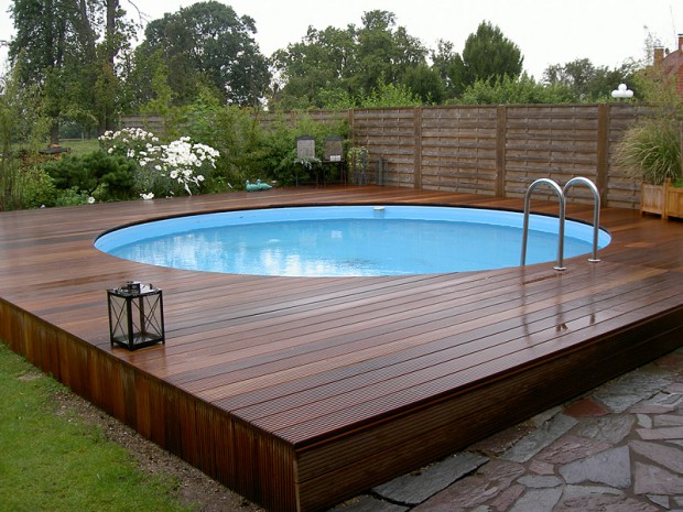 Piscine à la campagne