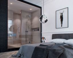 Salle de bain dans la chambre : créative ou ergonomique ?