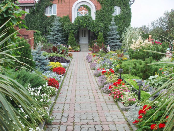 jardin de devant à faire soi-même