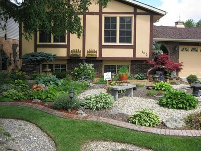 jardin de devant à faire soi-même