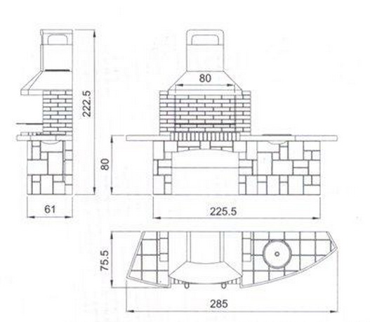 gazebo à faire soi-même avec barbecue