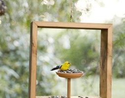 Mangeoire à oiseaux - décoration de jardin