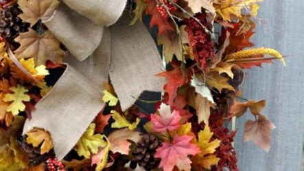 Idées de décor de feuilles sèches