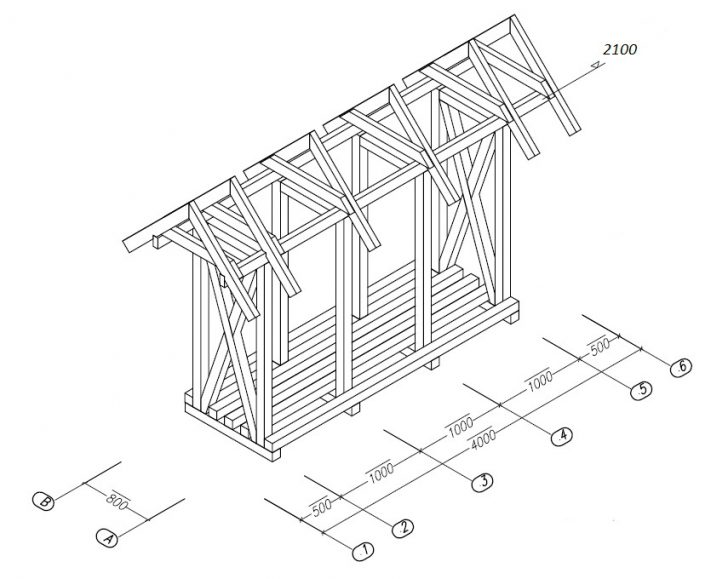 bois de chauffage pour chalets d'été