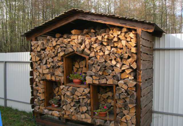 bois de chauffage pour chalets d'été