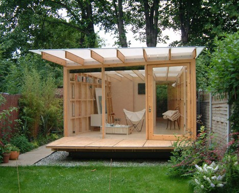 gazebo pour chalets d'été en polycarbonate