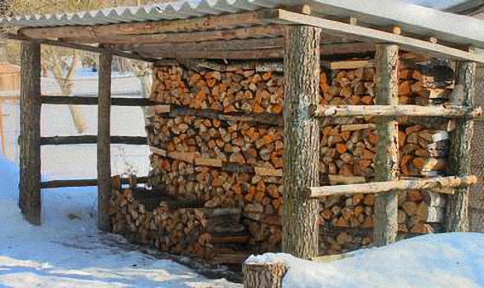 bois de chauffage pour chalets d'été