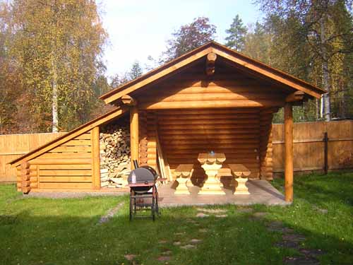 bois de chauffage pour chalets d'été