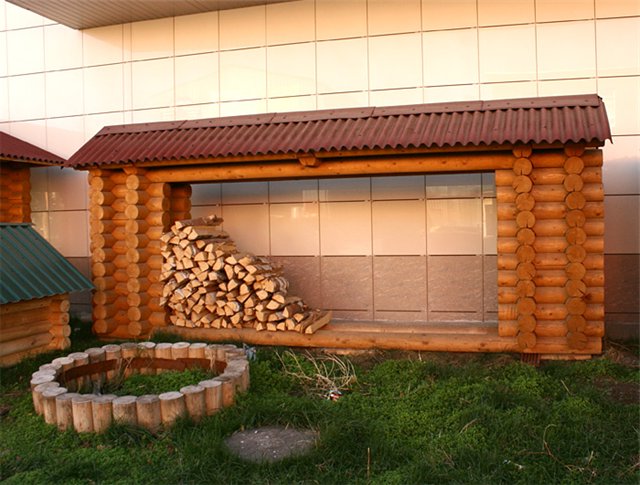 bois de chauffage pour chalets d'été