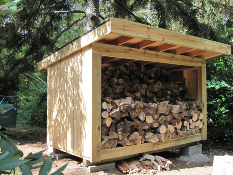 bois de chauffage pour chalets d'été