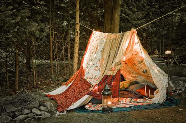 cabane à faire soi-même pour les enfants