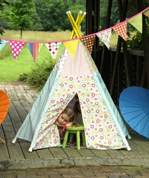 cabane à faire soi-même pour les enfants