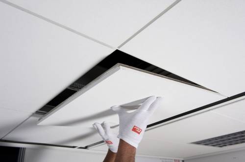 plafond suspendu armstrong