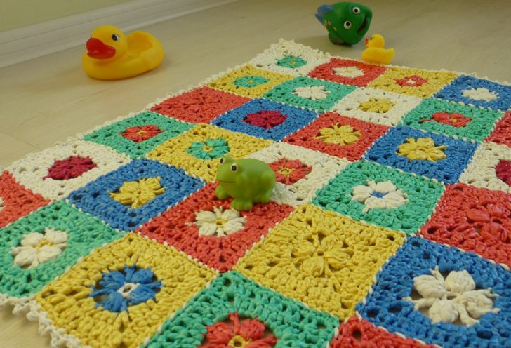 tapis au crochet