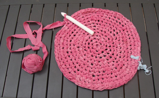 tapis au crochet