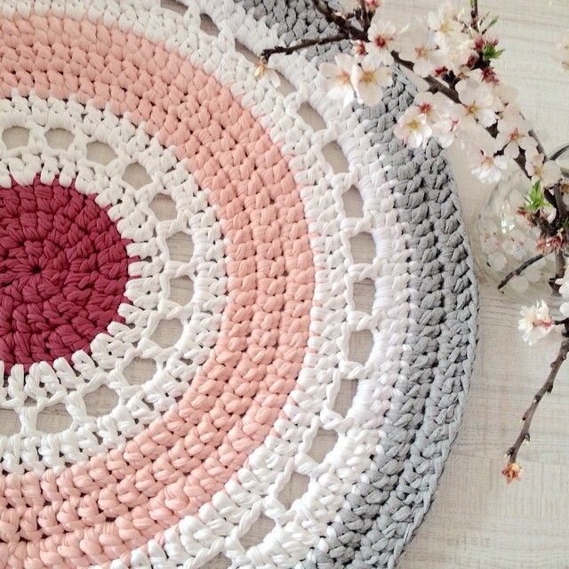 tapis au crochet