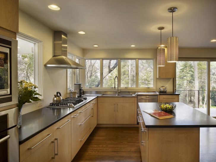 intérieur de cuisine dans une maison privée