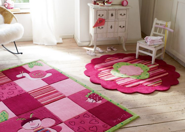 tapis pour chambre d'enfant