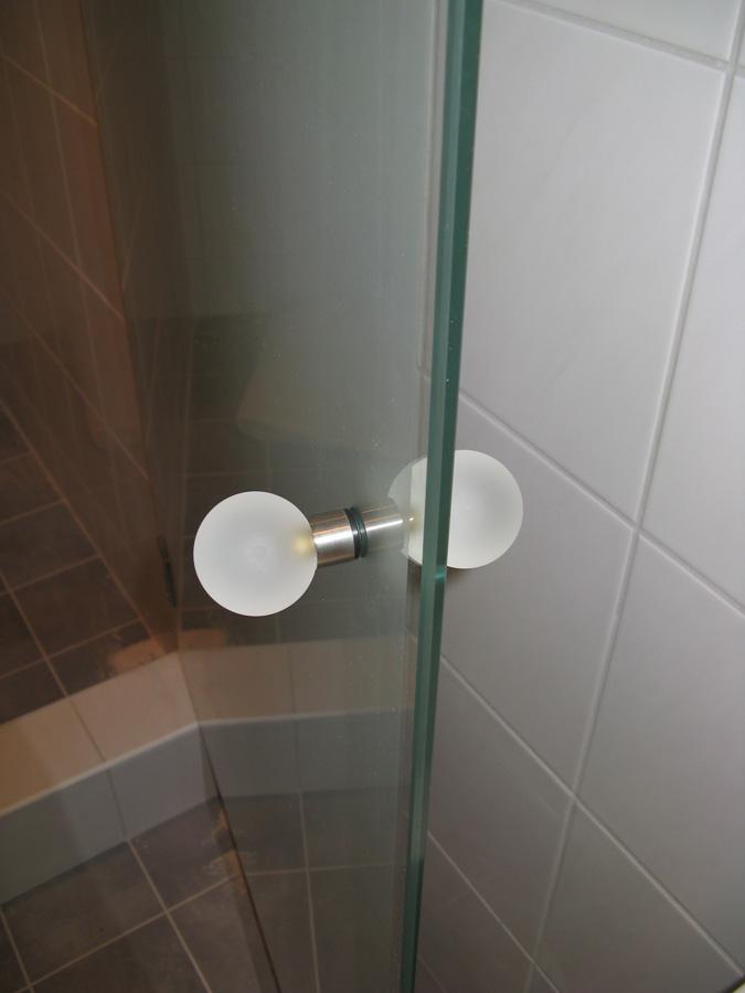 porte de douche en verre