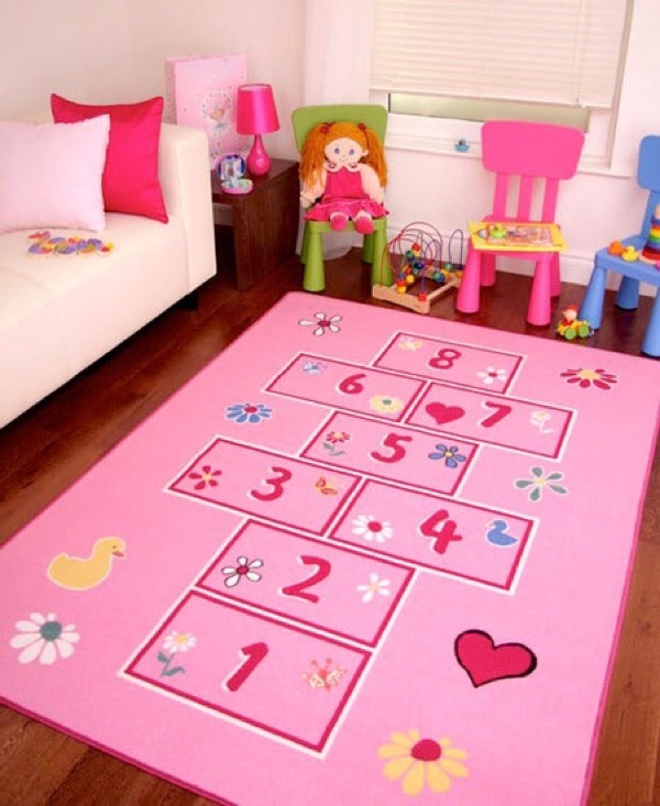 tapis pour chambre d'enfant