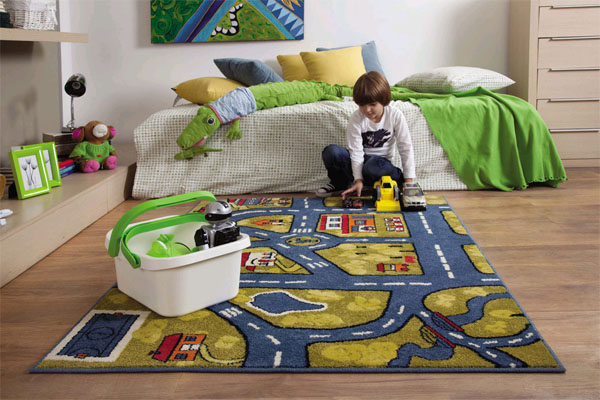 tapis pour chambre d'enfant